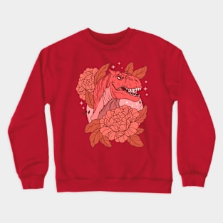 Romantic Dinosaur Crewneck Sweatshirt